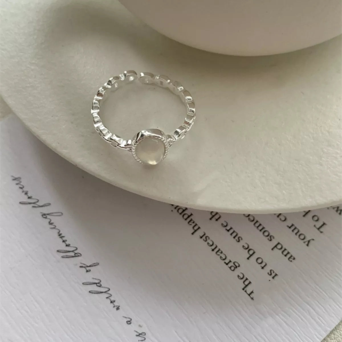 925 Sterling Silver Open Ring