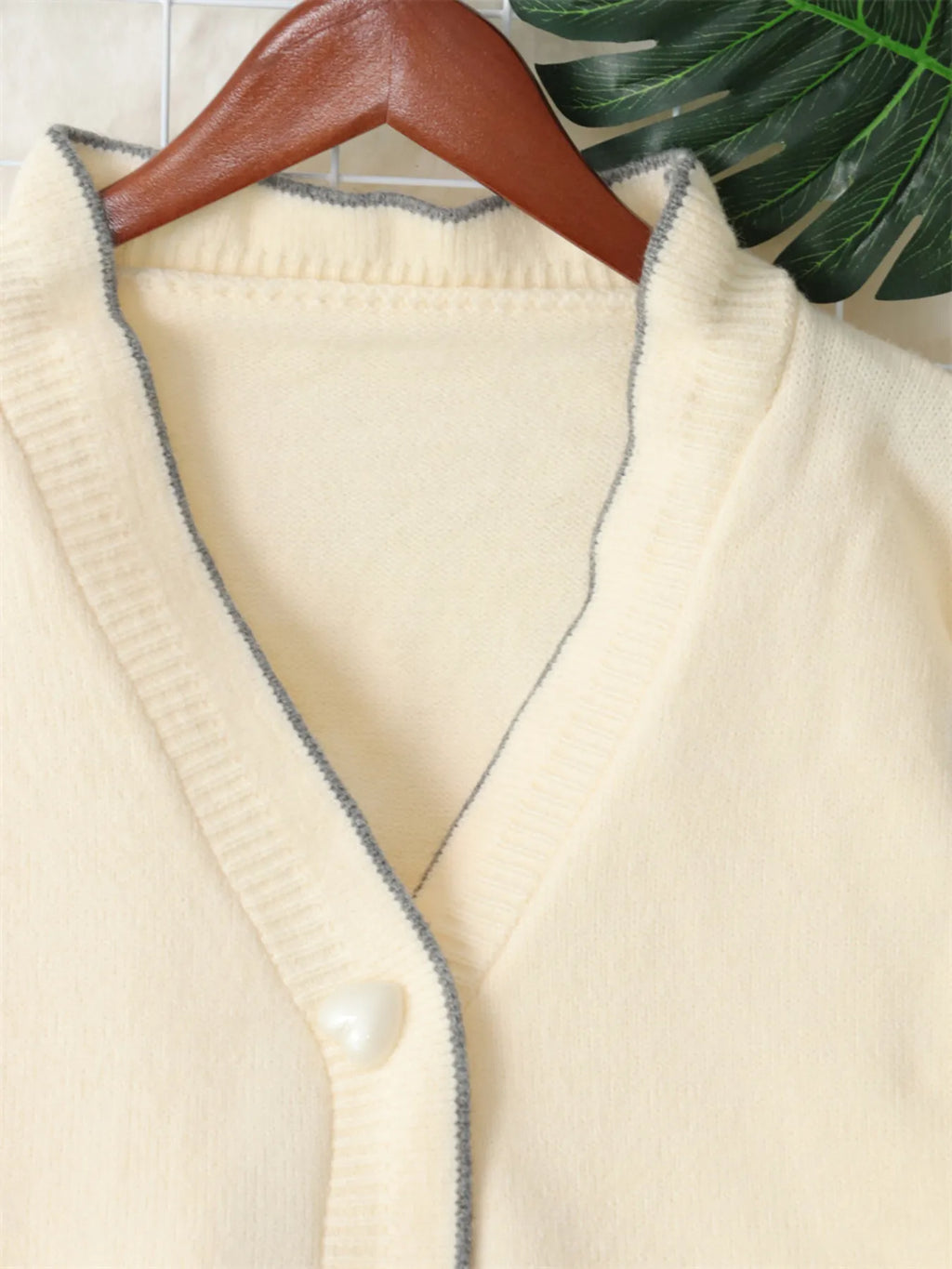 Bow Tie Button Up Cardigan