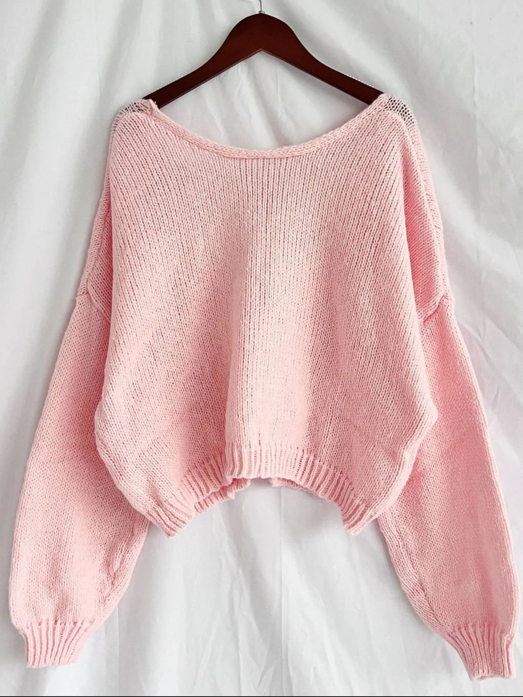 Tied Drop Shoulder Cardigan