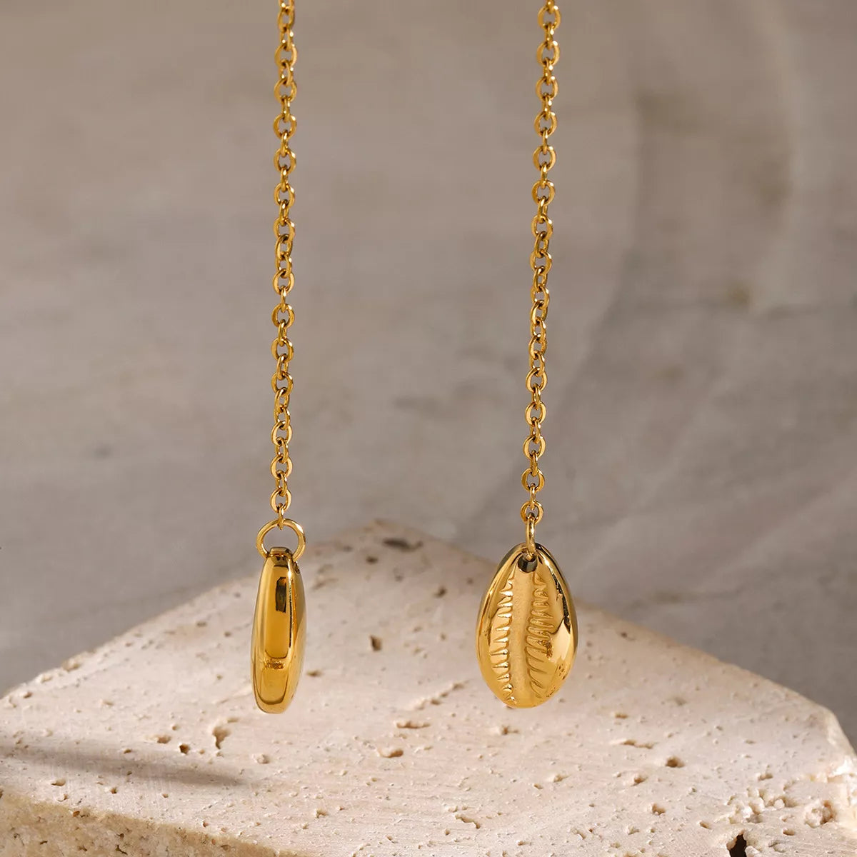 18K Gold-Plated Y-Shaped Necklace
