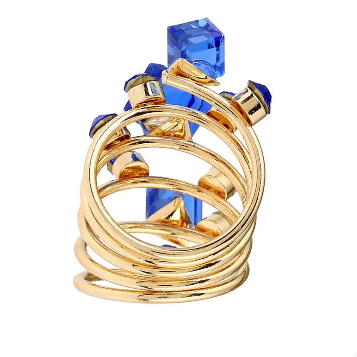 18K Gold-Plated Multi-Layered Ring