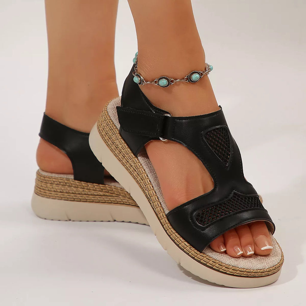 Open Toe Wedge Sandals