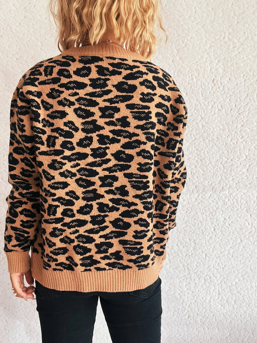 Zip Up Long Sleeve Cardigan