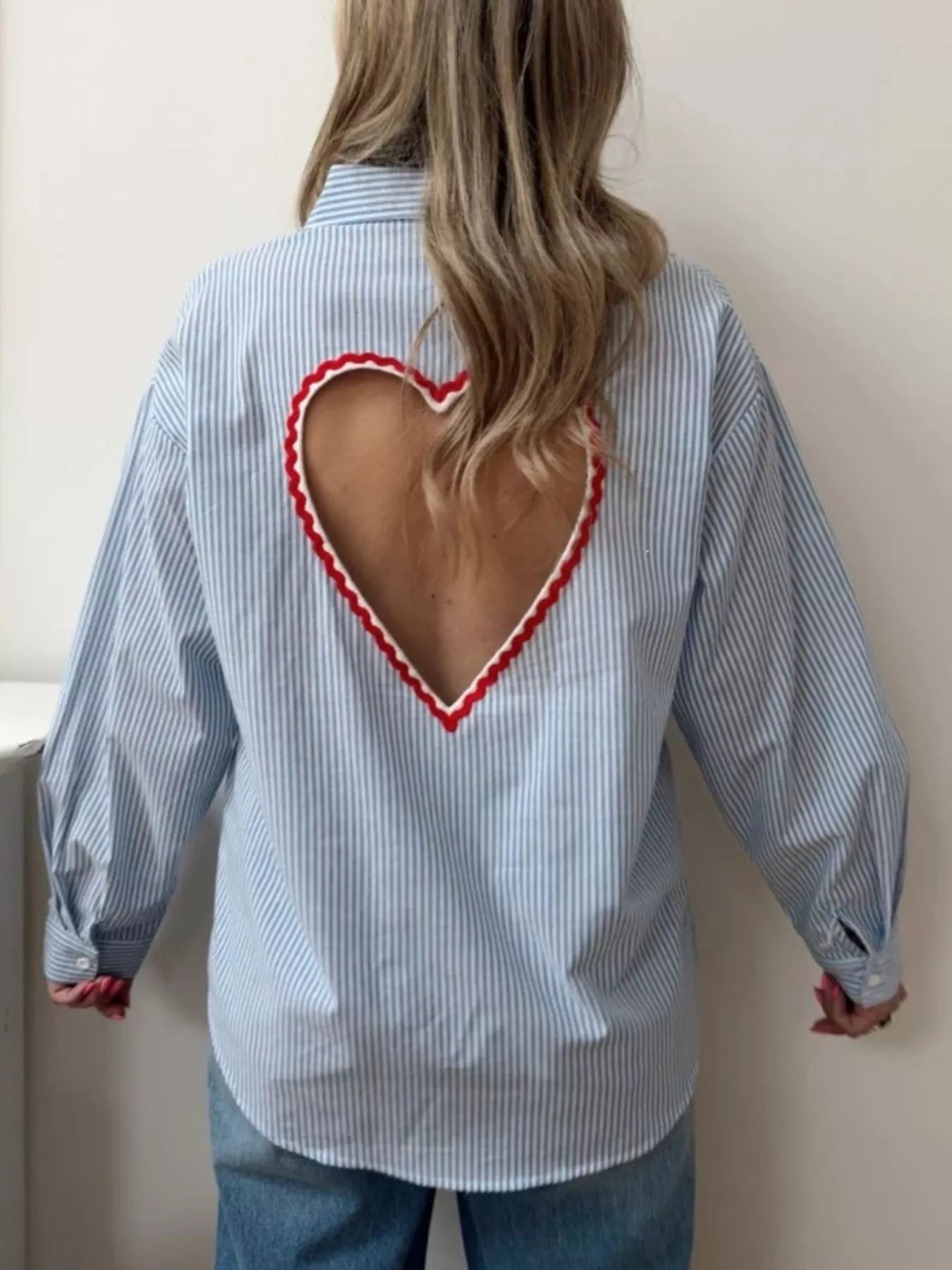 Classic Striped Button-Down Shirt