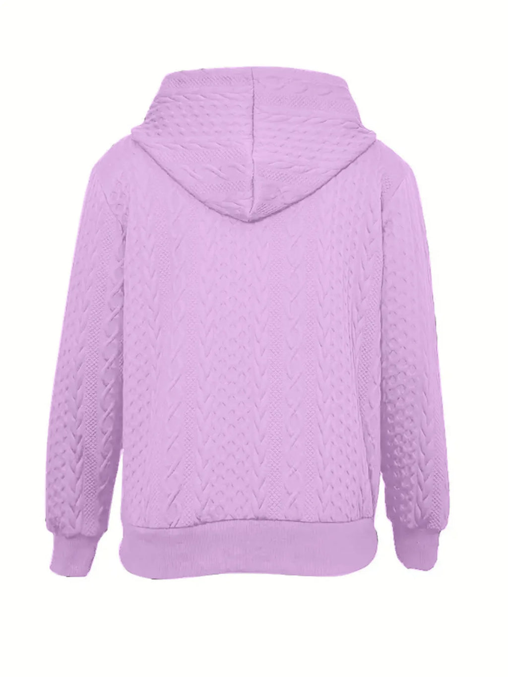 Drawstring Zip Up Hooded Jacket