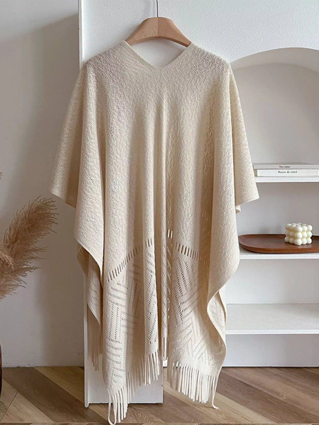 Fringe Open Front Cardigan