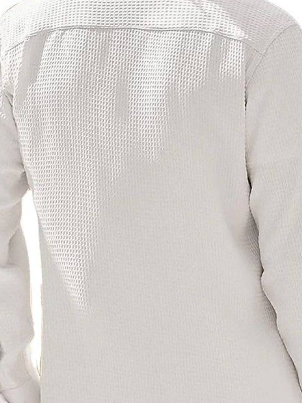 Men's Full Size Waffle Knit Button Up Shirt Plus Size