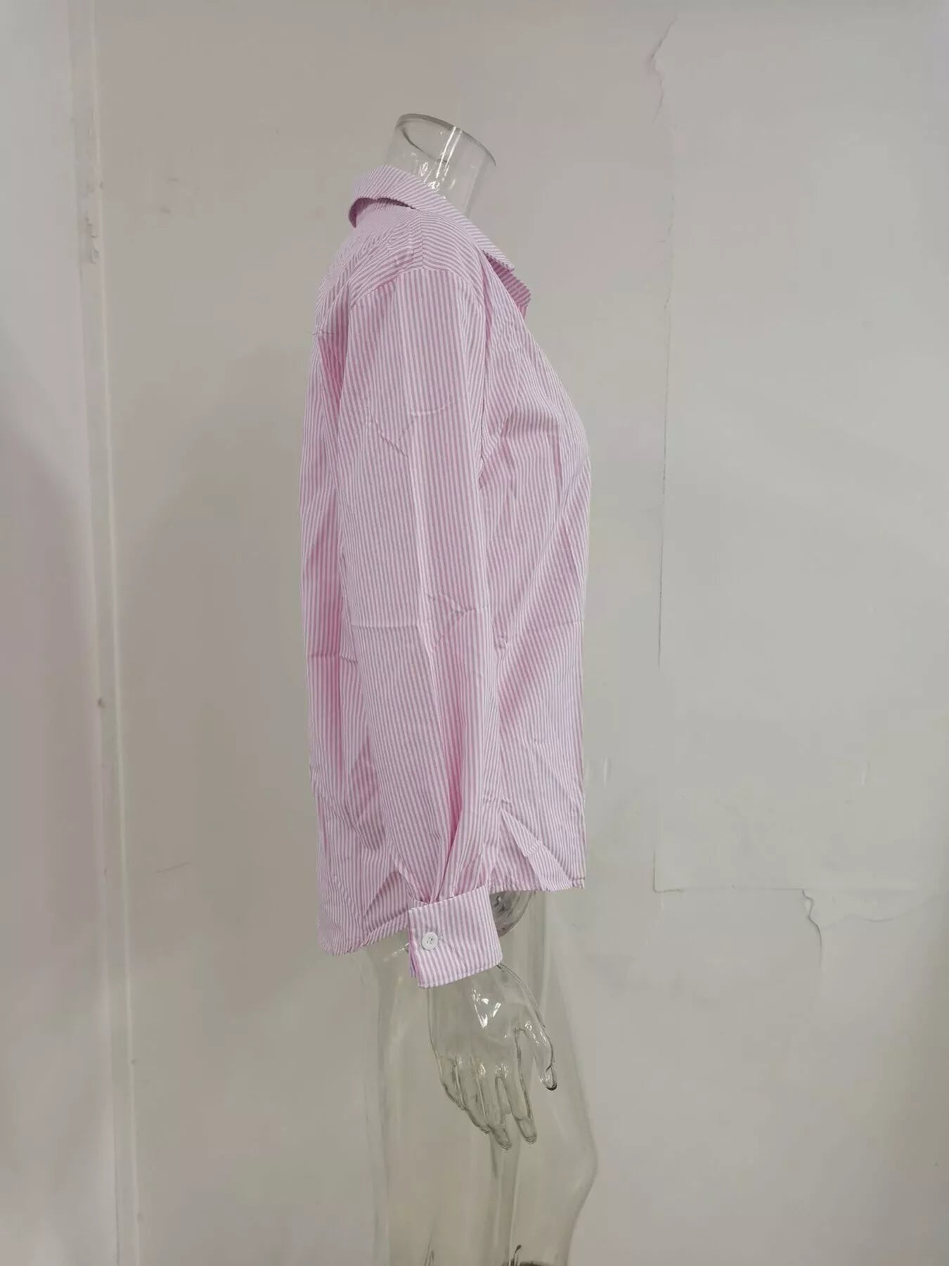 Striped Button-Down Relaxed Fit Shirt