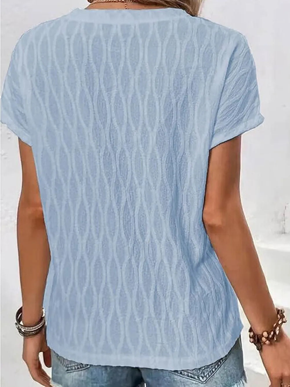 Full Size Round Neck Short Sleeve T-Shirt