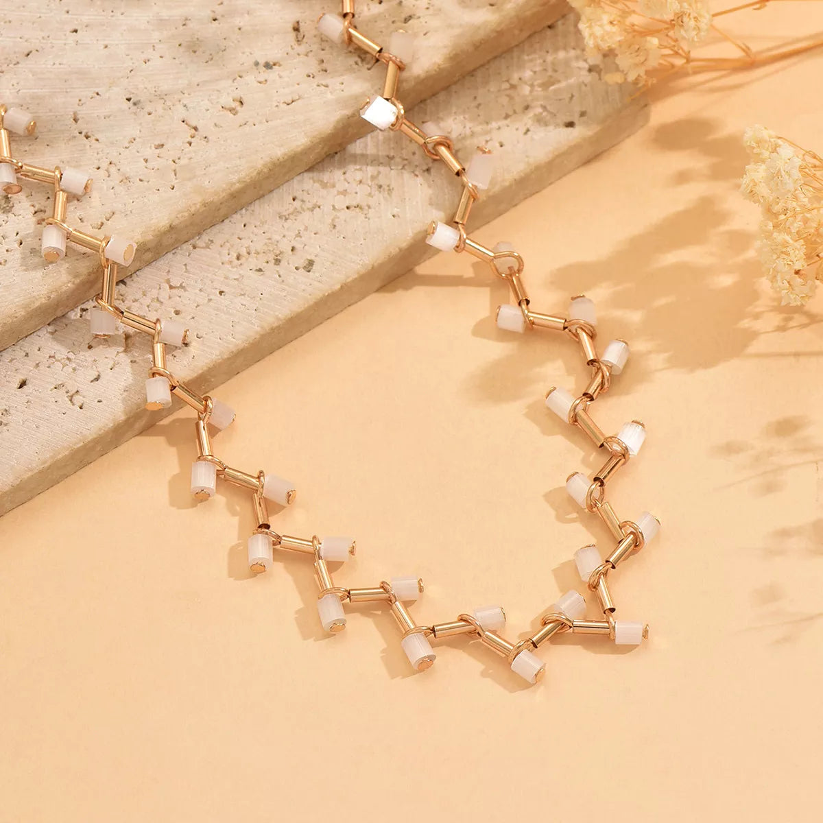 18K Gold-Plated Branch Necklace