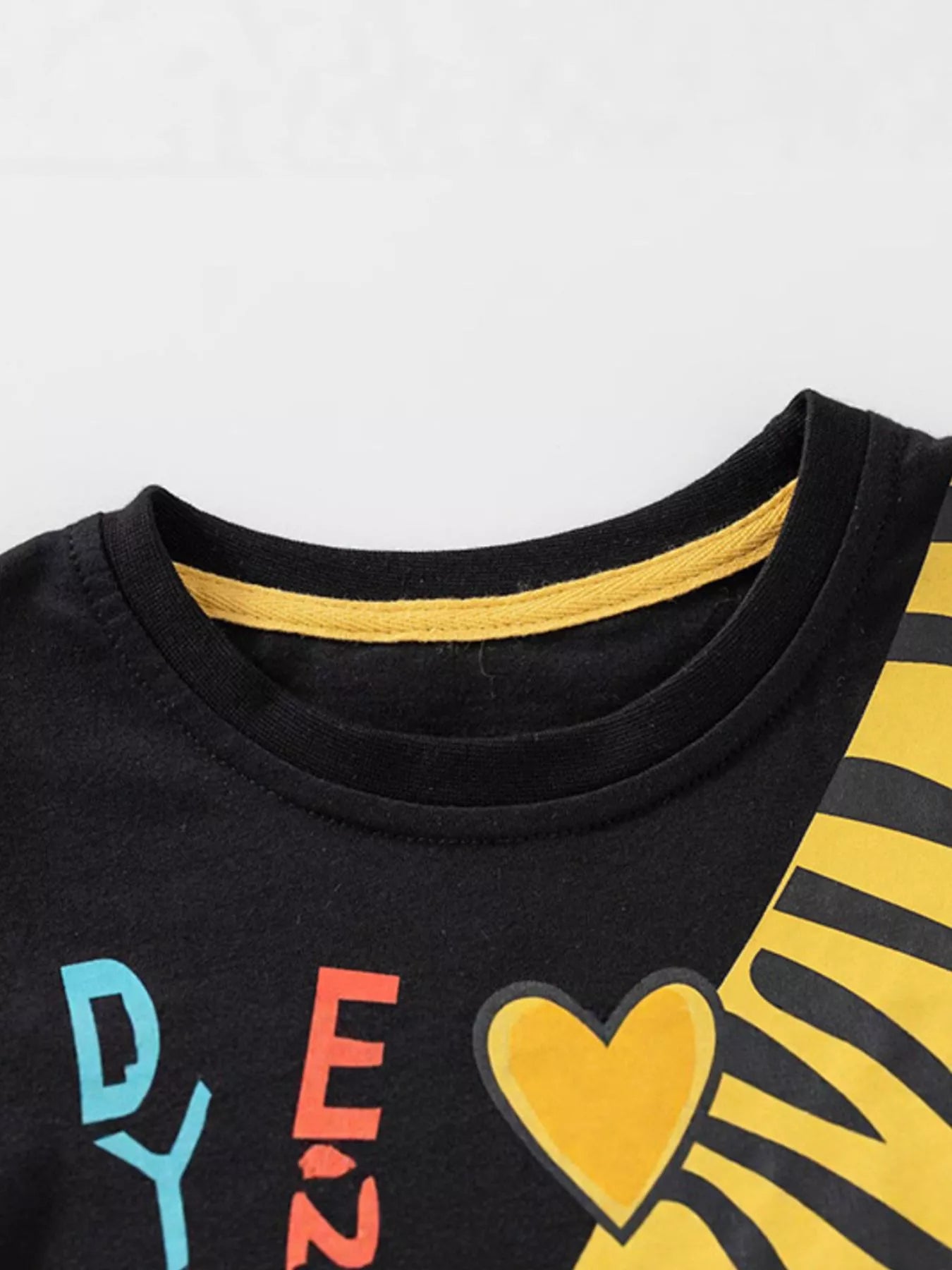 Children's Tiger Graphic Tee & Shorts Set