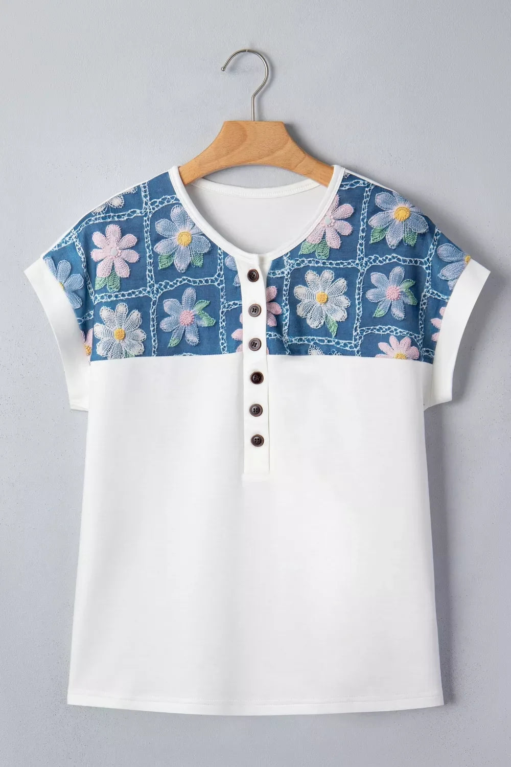 Floral Short Sleeve T-Shirt