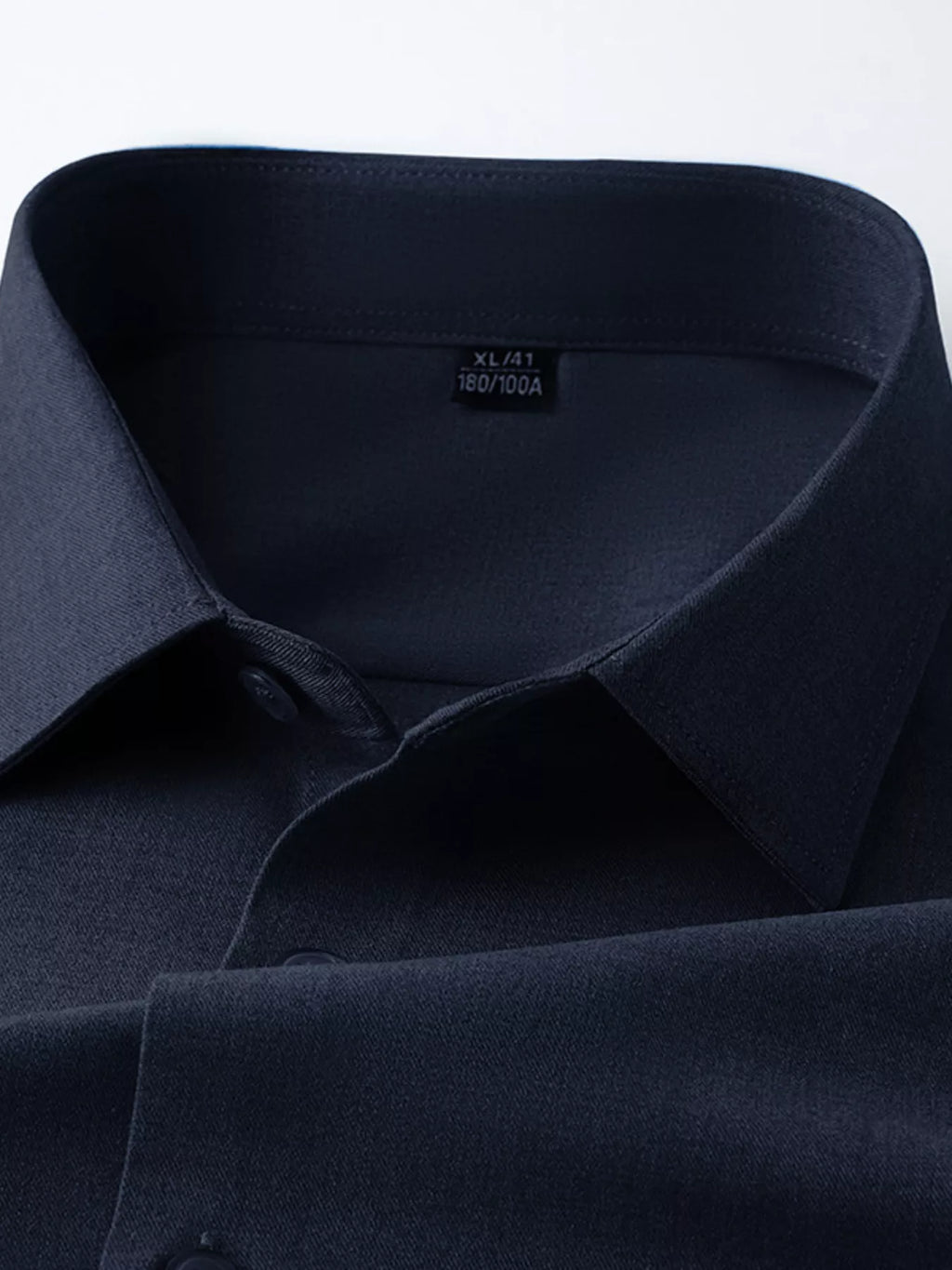 Men's Full Size Slim Fit Long Sleeve Shirt Plus Size