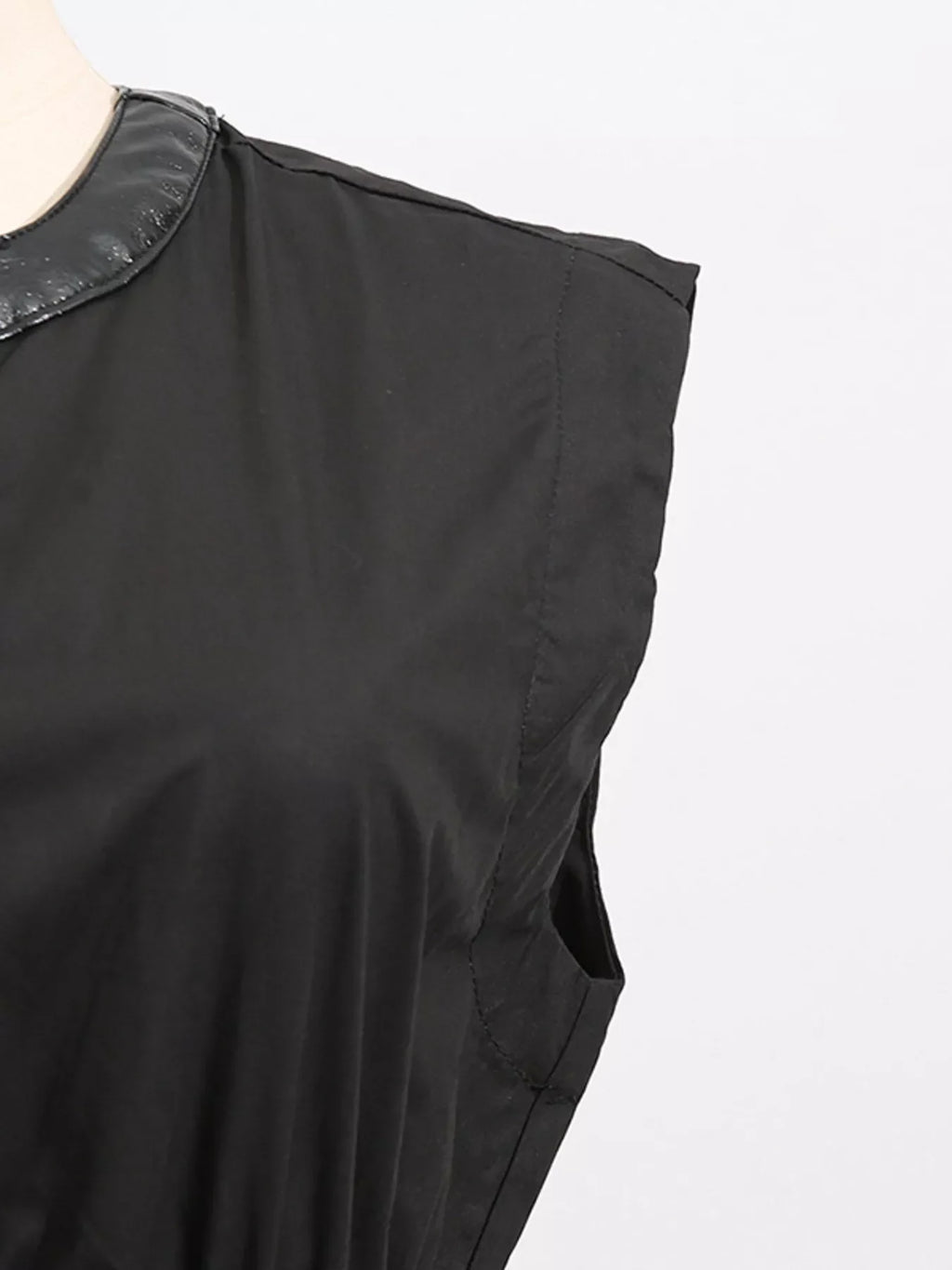 Lace-Up Corset Sleeveless Midi Dress