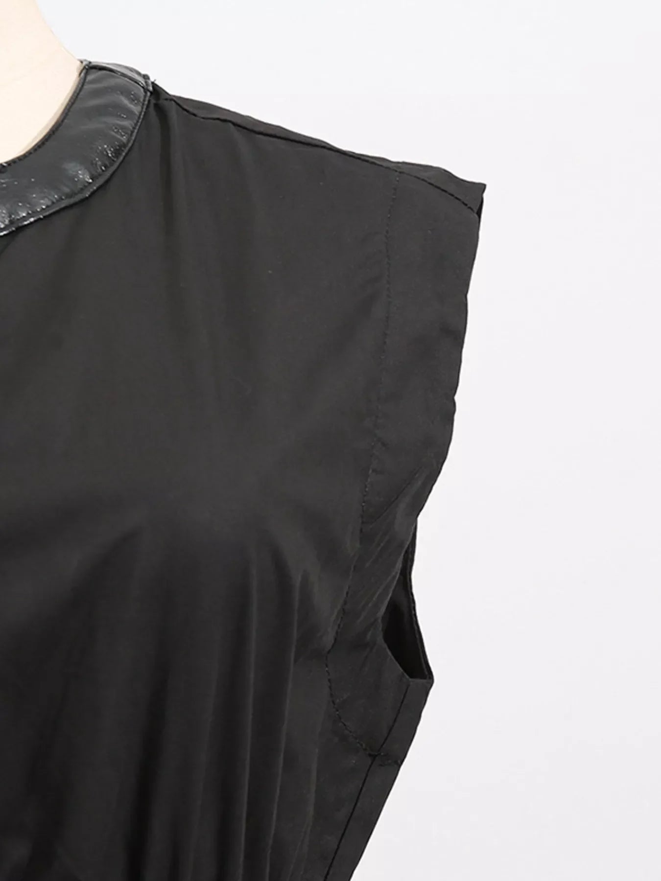 Lace-Up Corset Sleeveless Midi Dress