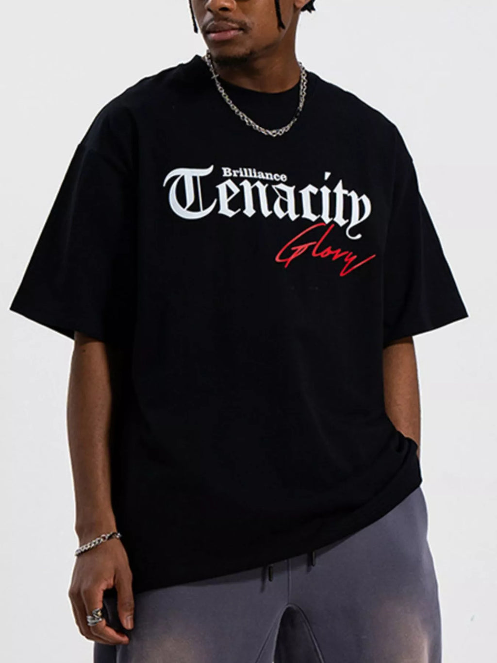 Men's Round Neck Short Sleeve T-Shirt