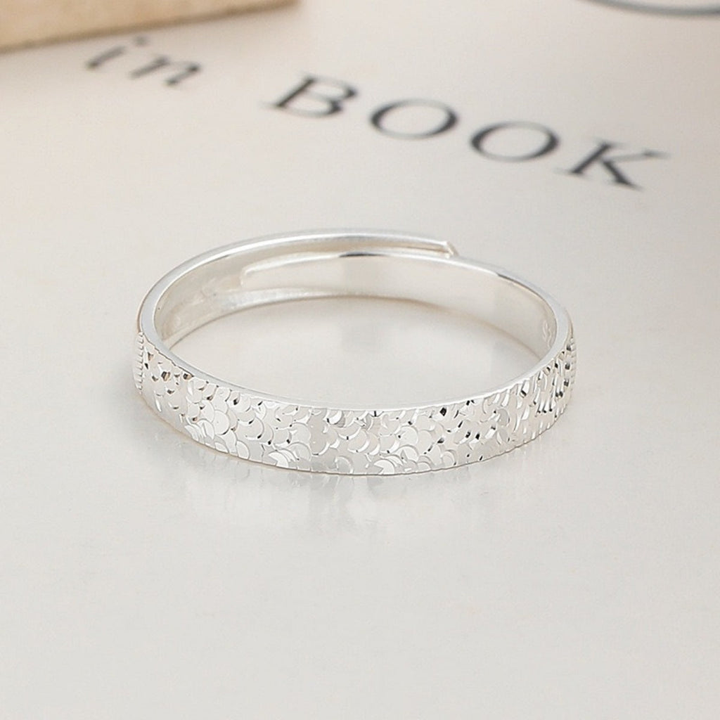 925 Sterling Silver Textured Ring