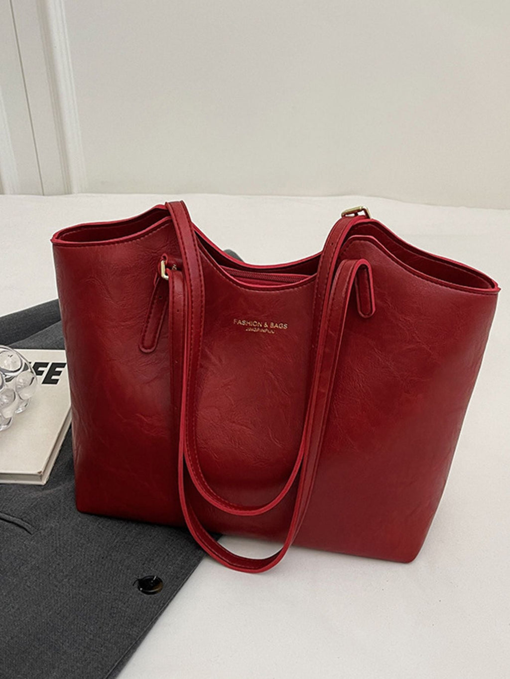 PU Leather Shoulder Bag