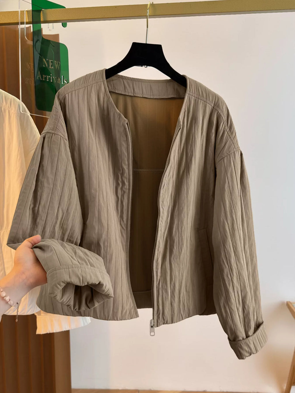 Zip Up Lightweight Jacket