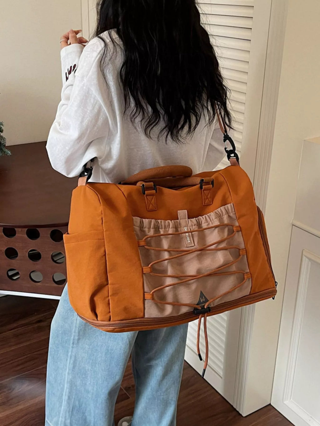 Duffel Bag with Multiple Pockets
