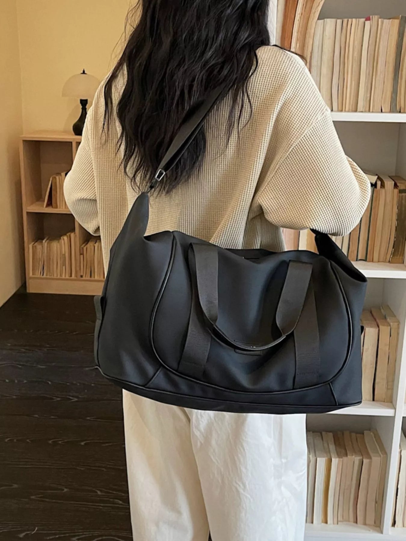 Adjustable Strap Nylon Travel Bag