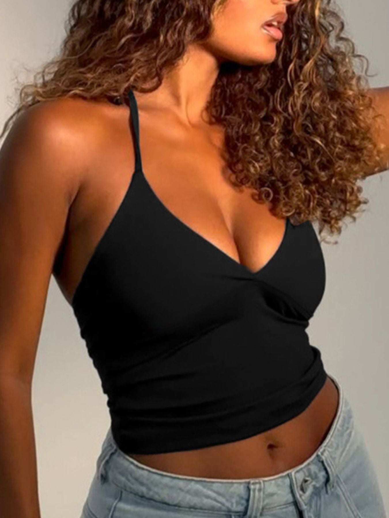 Halter Neck Slim Fit Cami