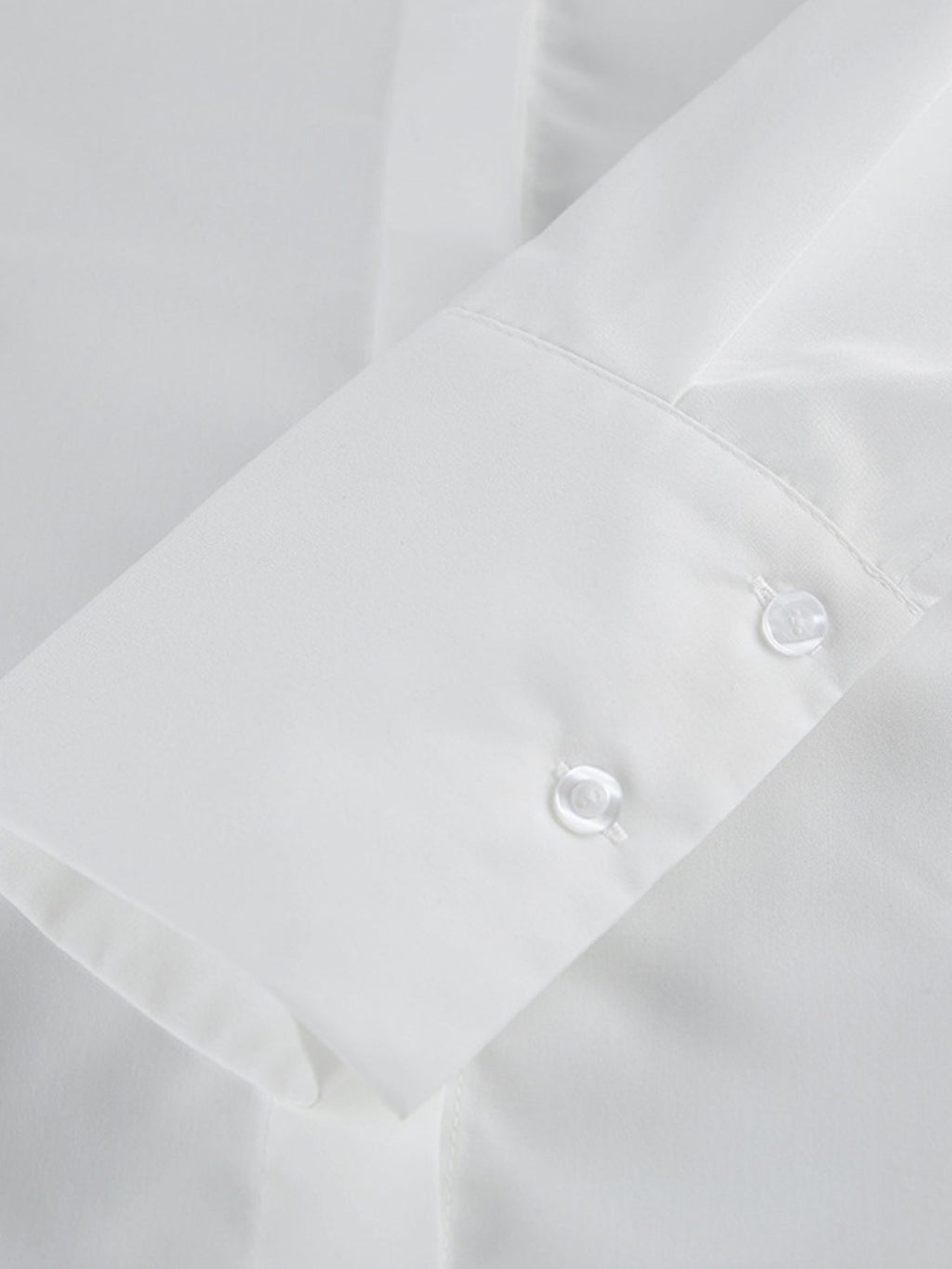 Side Lace Up Button Up Shirt