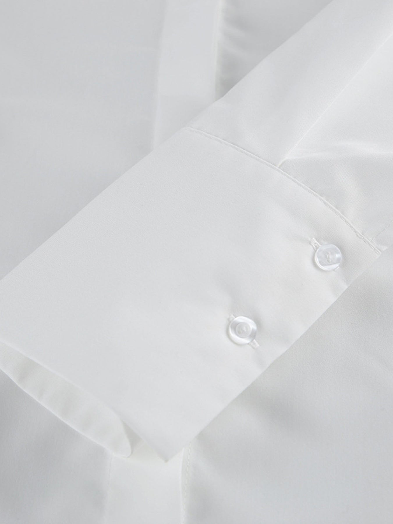 Side Lace Up Button Up Shirt