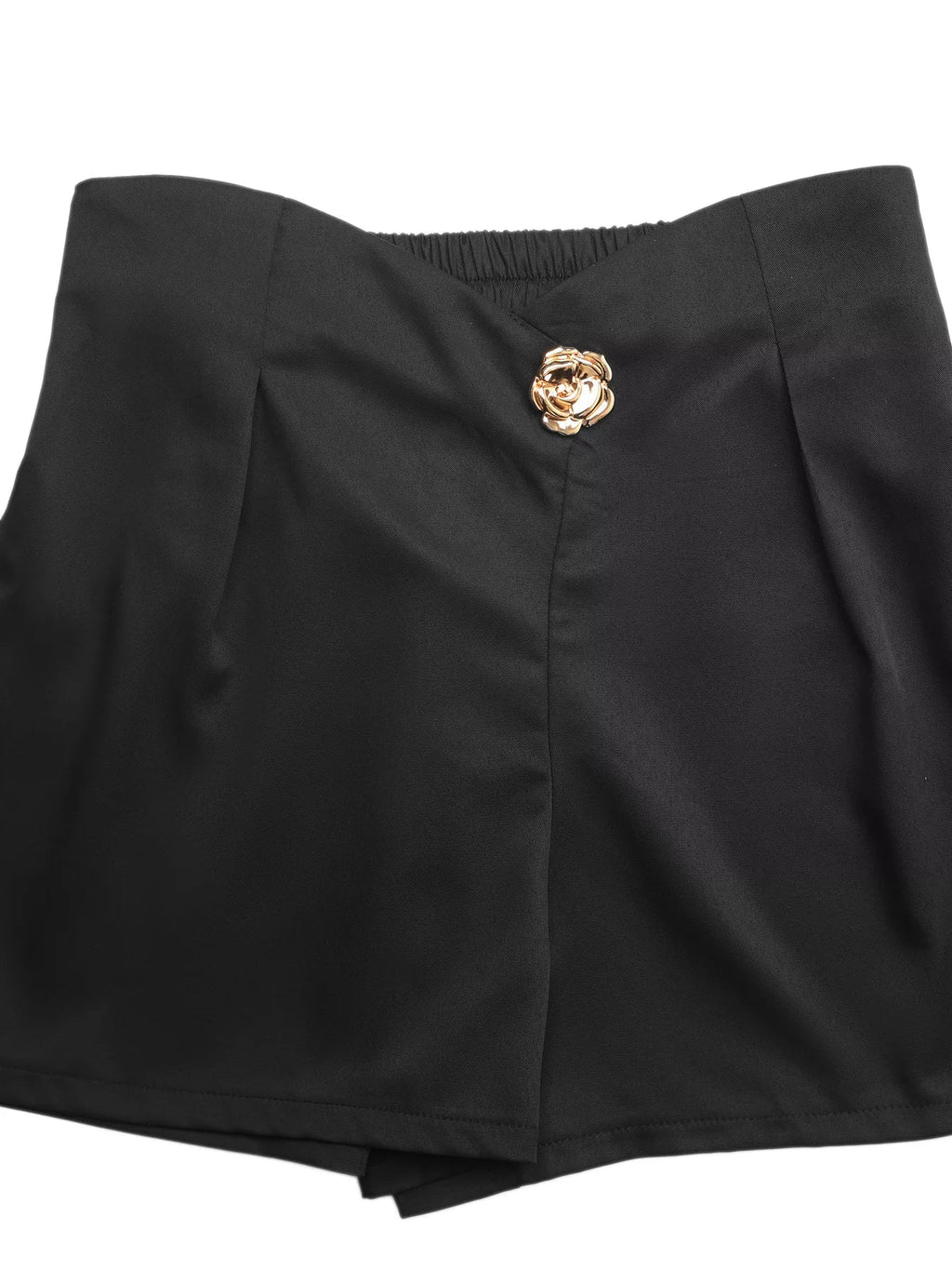 High Waist Pleated Shorts