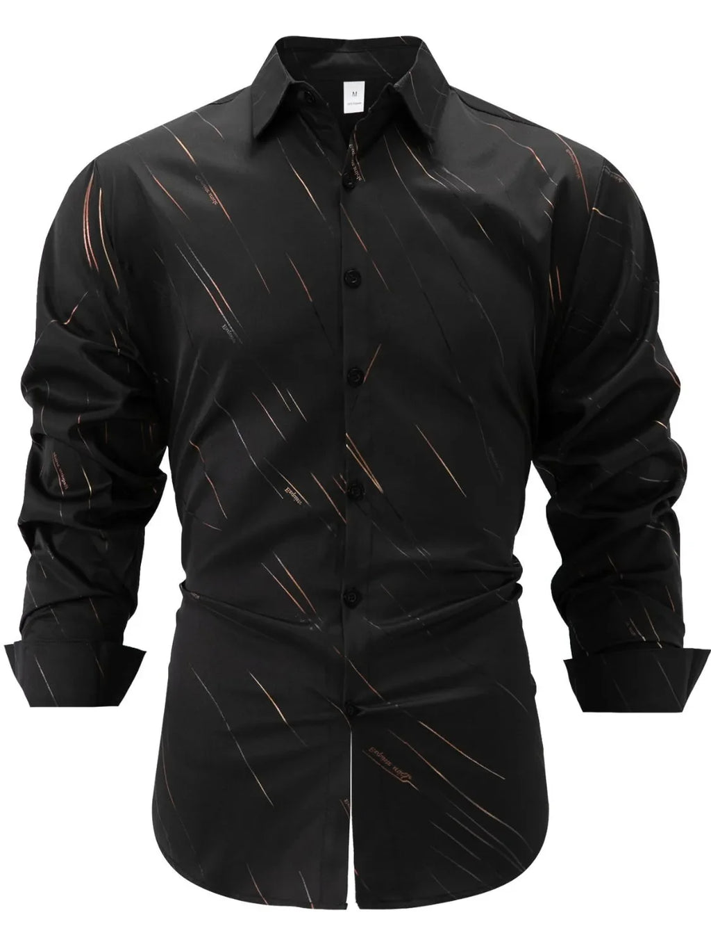 Men's Full Size Button Up Long Sleeve Shirt Plus Size