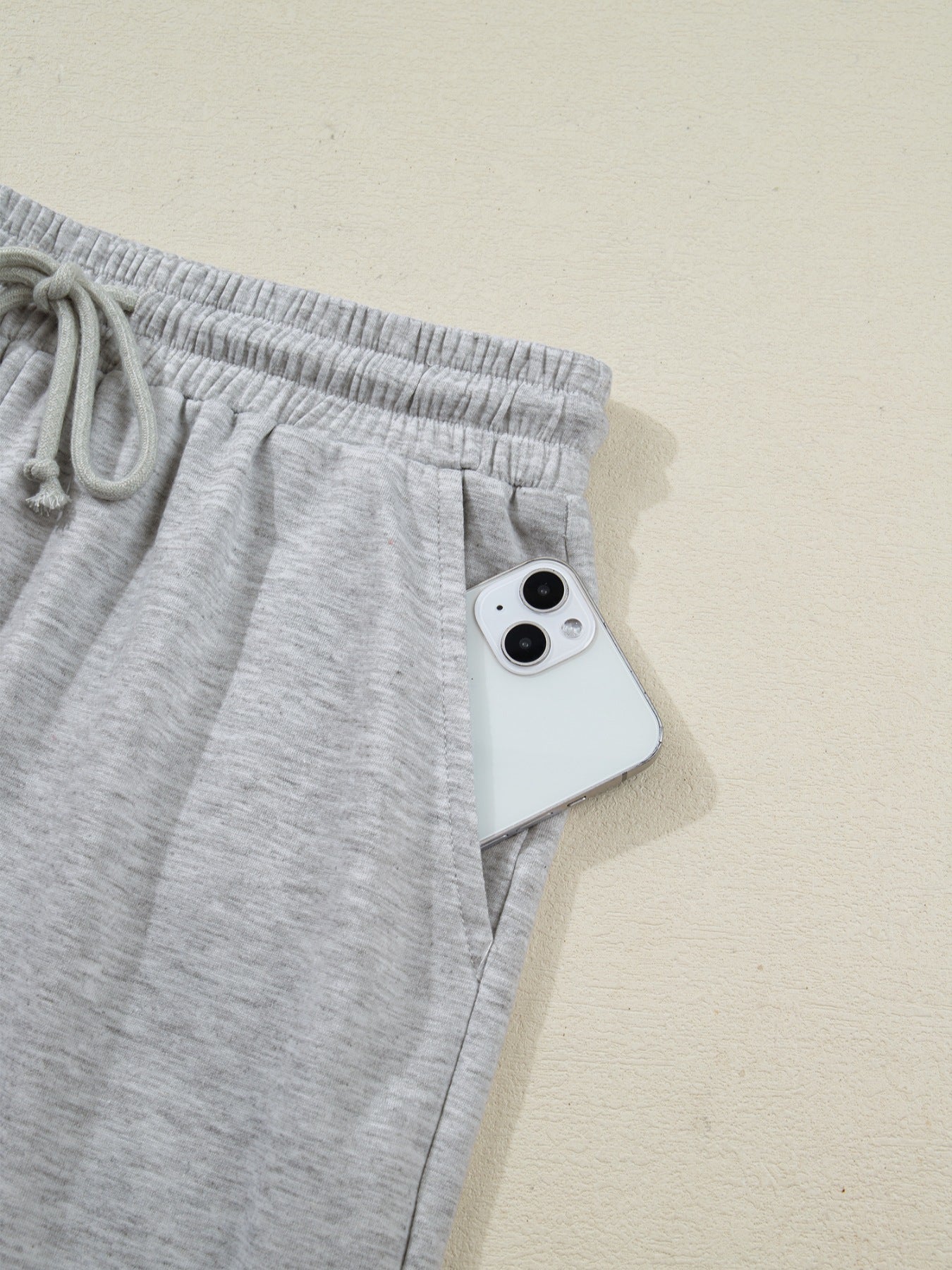 Polo Collar Short Sleeve Top and Shorts Set