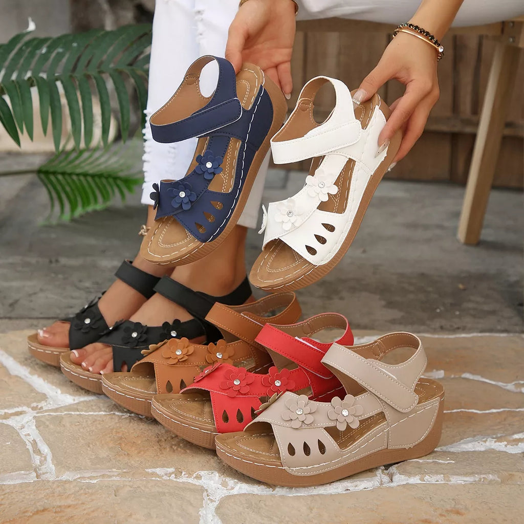 Open Toe Wedge Sandals