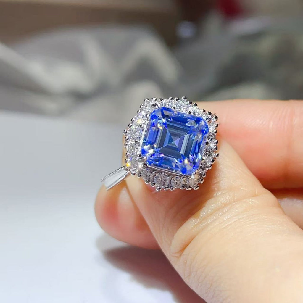 3 Carat Moissanite 925 Sterling Silver Ring