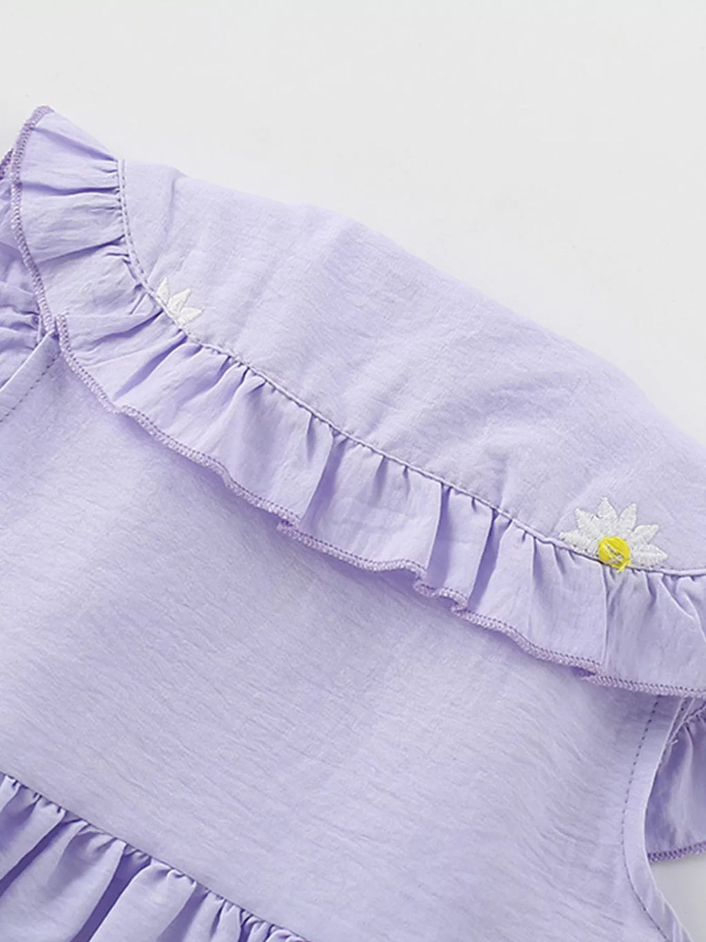 Children's Daisy Peter Pan Collar Sleeveless Dress