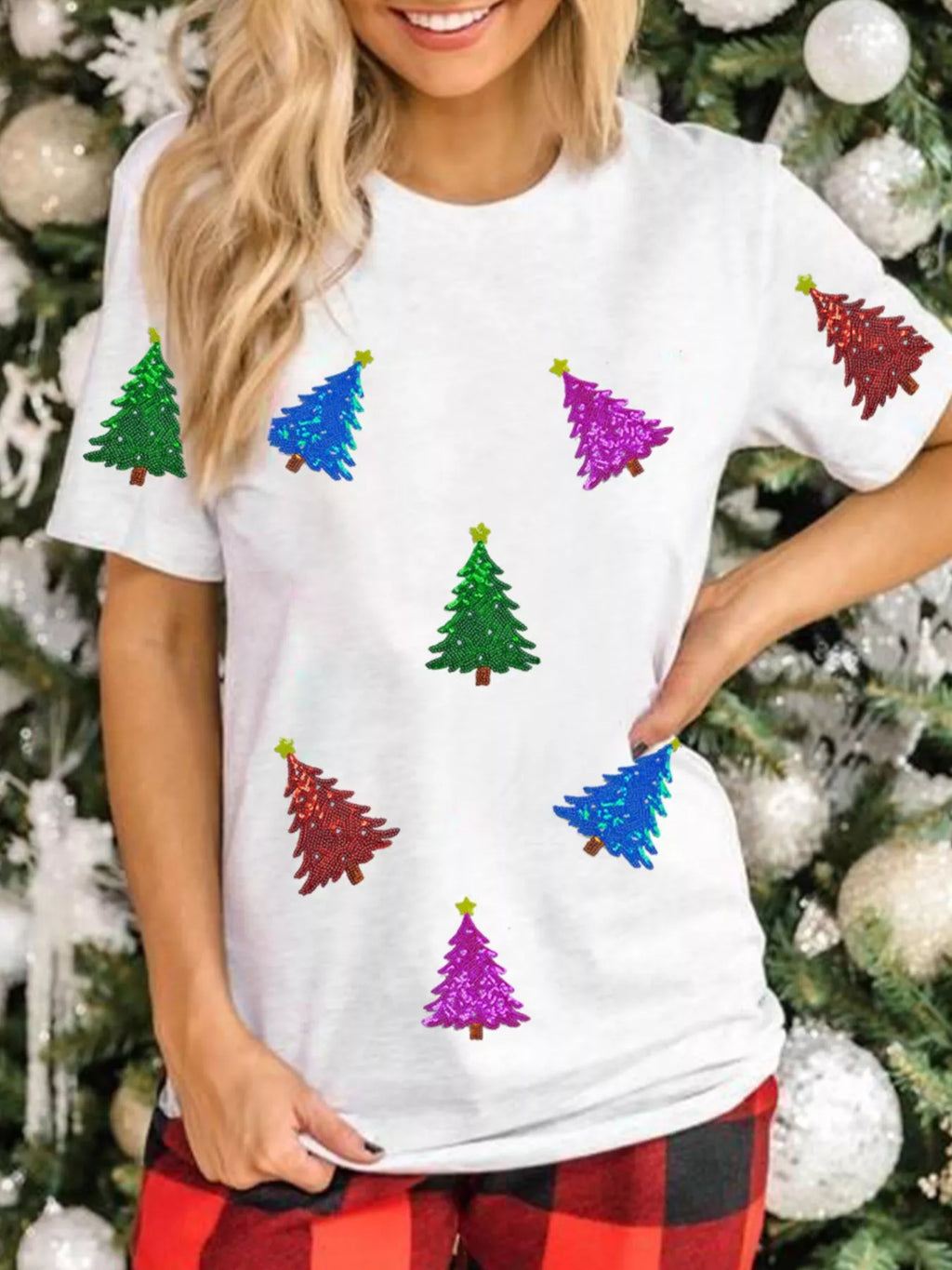 Christmas Tree Relaxed Fit T-Shirt