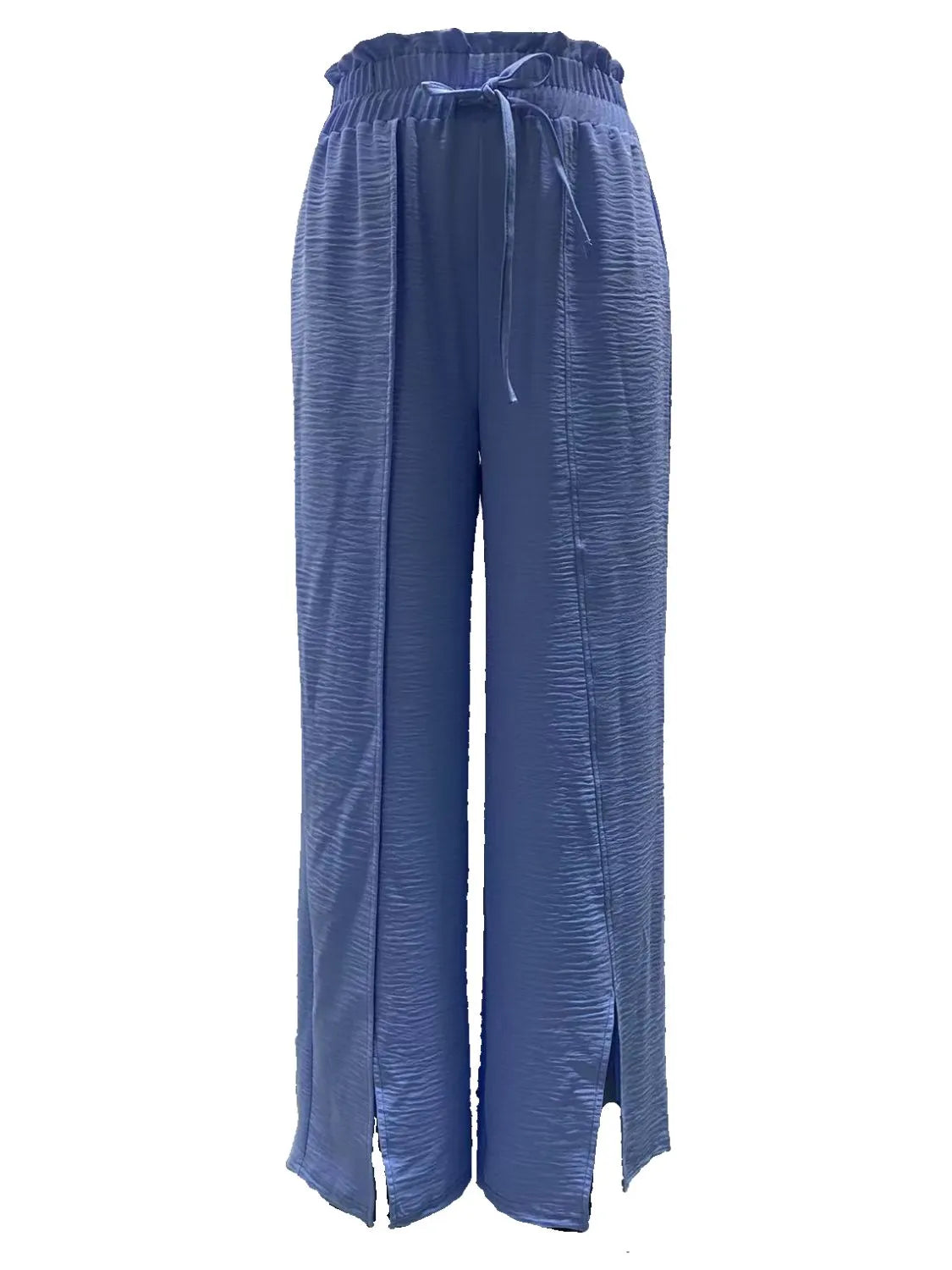 Slit Wide Leg Pants