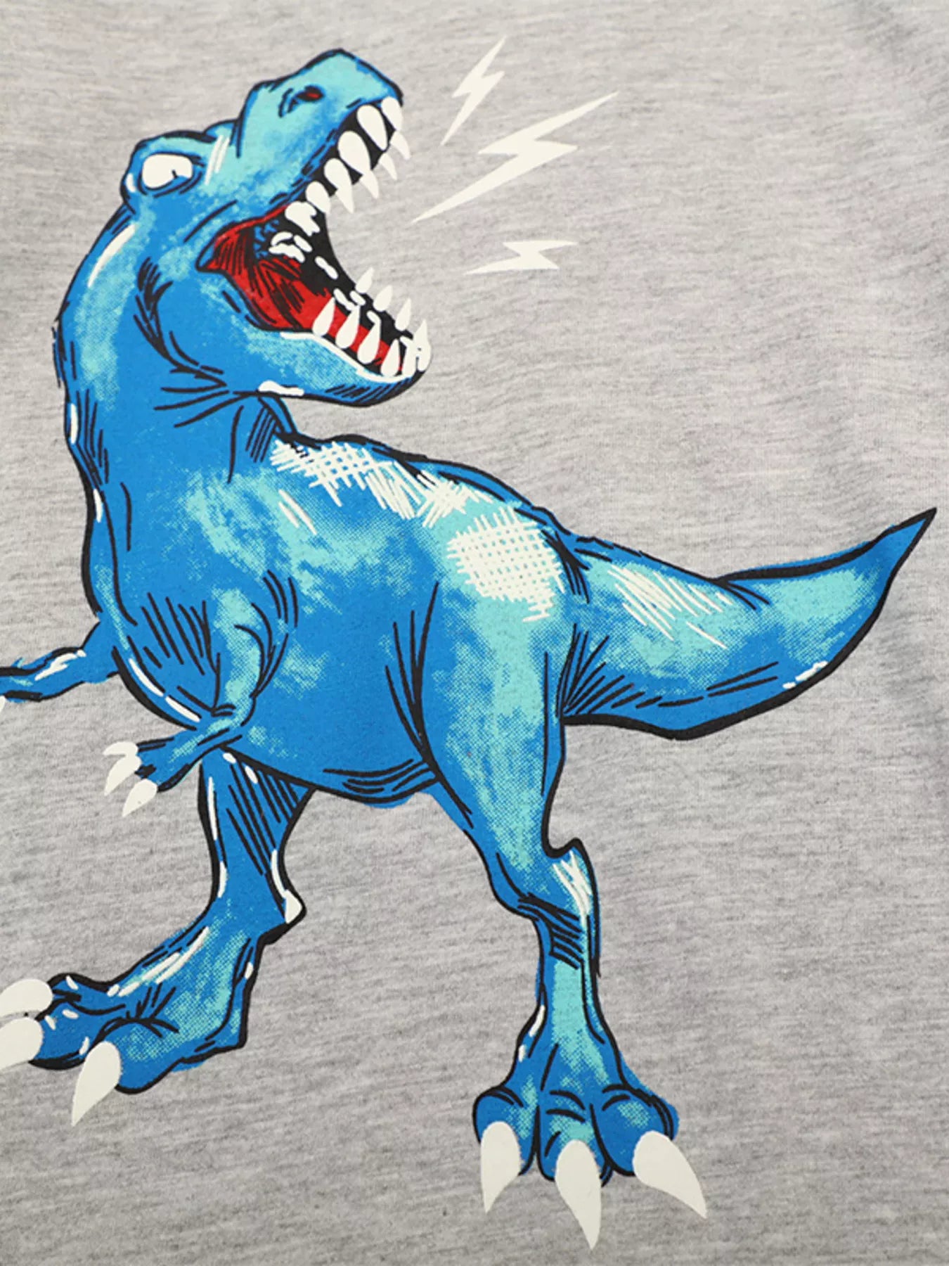 Children's Dinosaur Graphic Short Sleeve T-Shirt