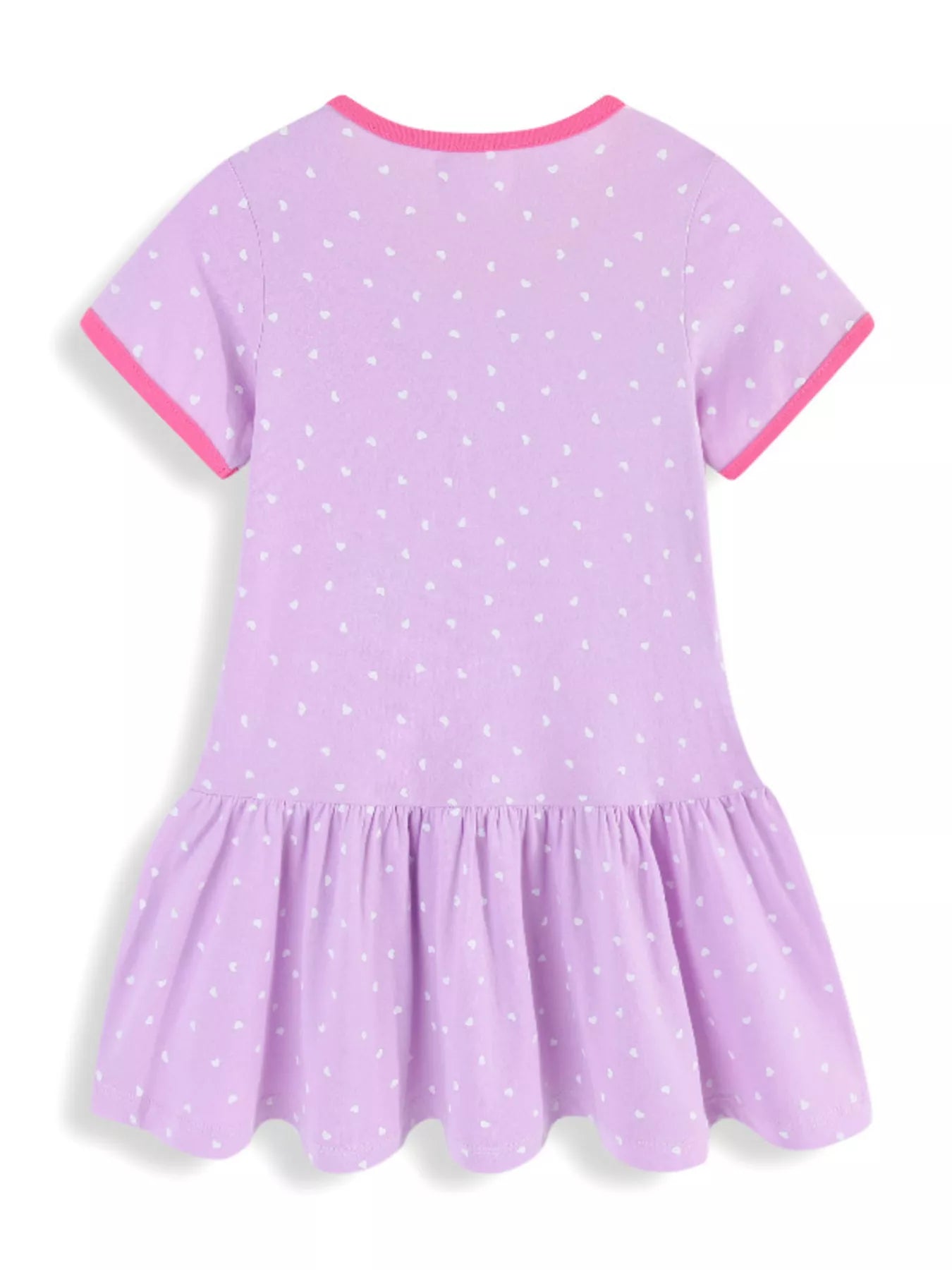 Children's Unicorn & Fairy Embroidered Ruffle Hem Dress