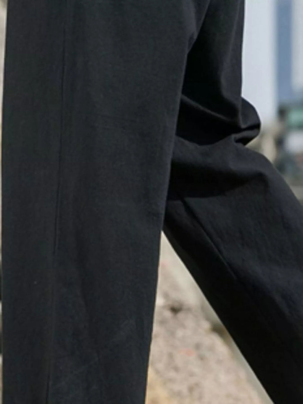 Men's Plus Size Loose Fit Drawstring Casual Pants