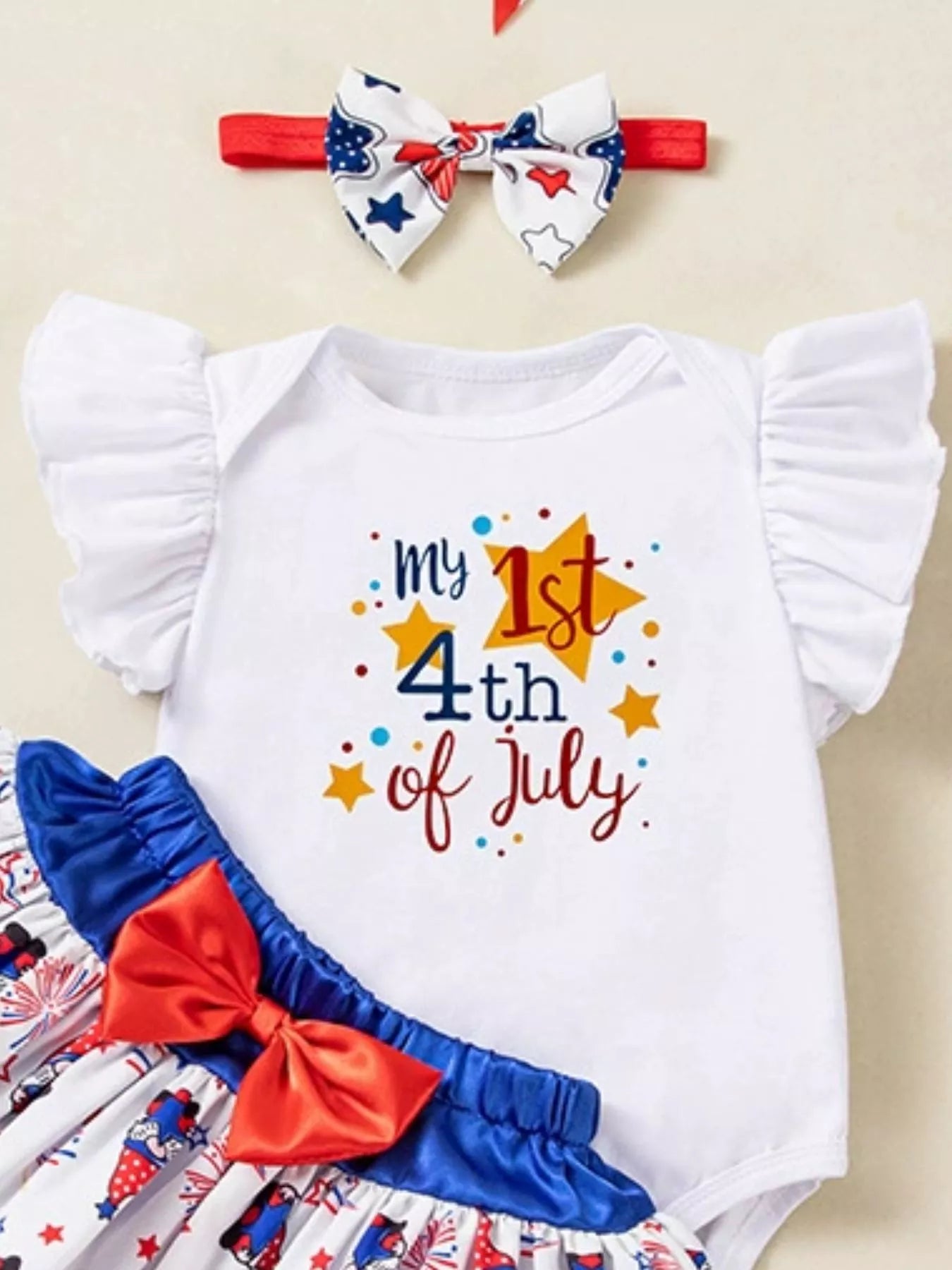 Children's My First 4th of July Outfit Set
