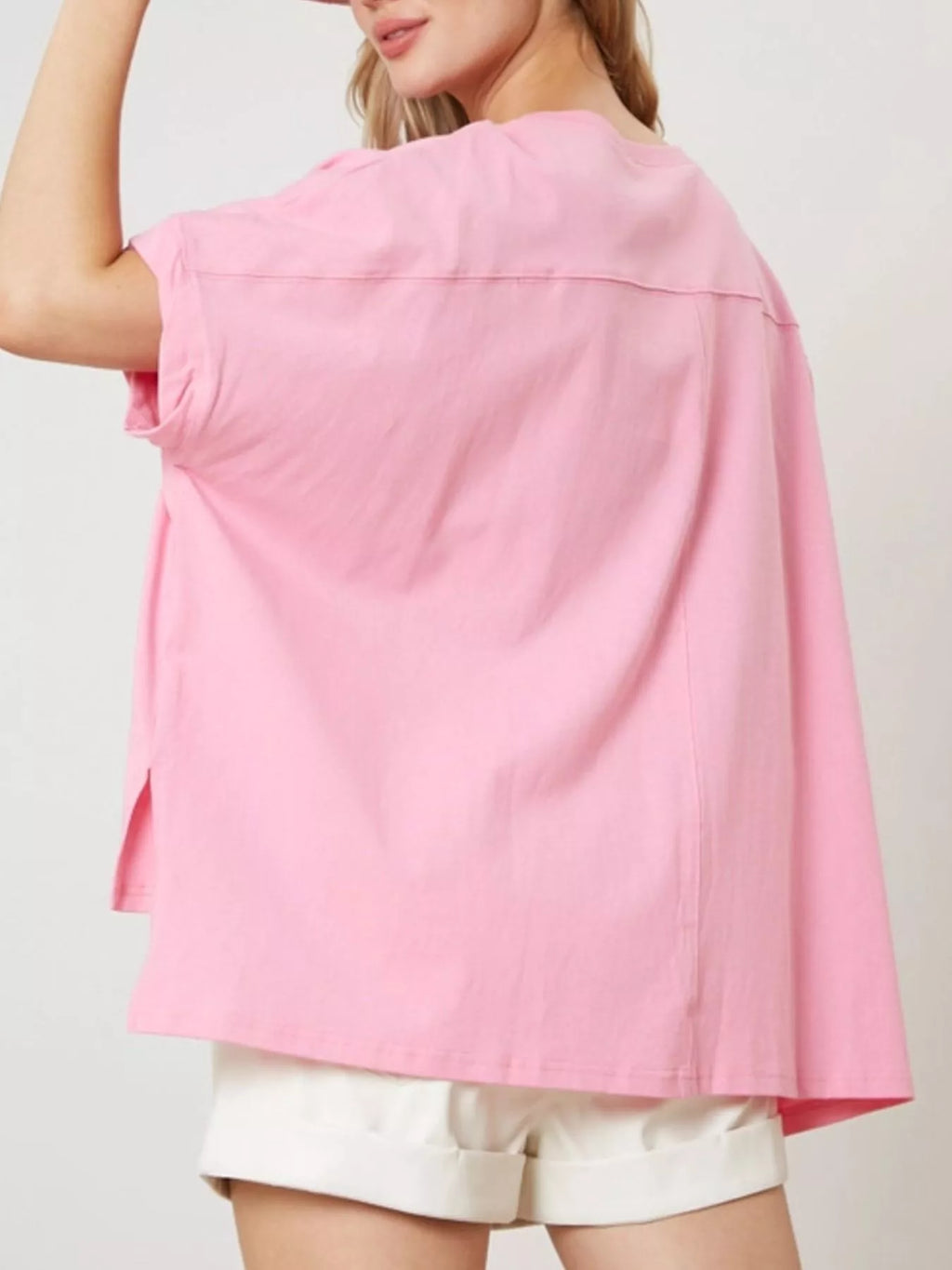 Flip-Flop Print Round Neck Casual T-Shirt
