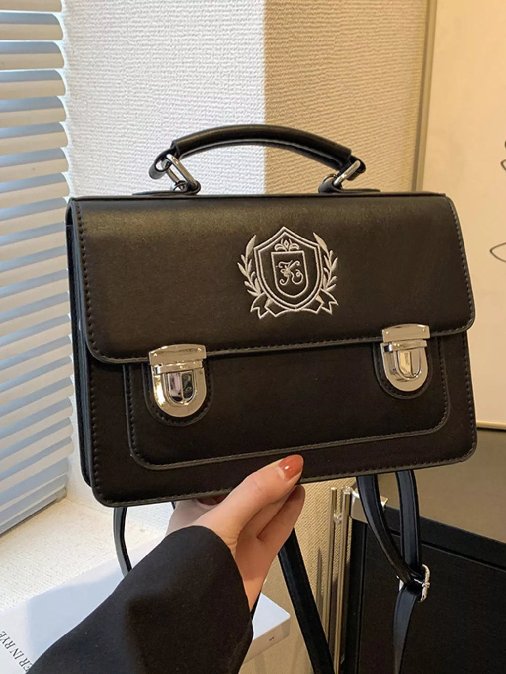 PU Leather Backpack Bag