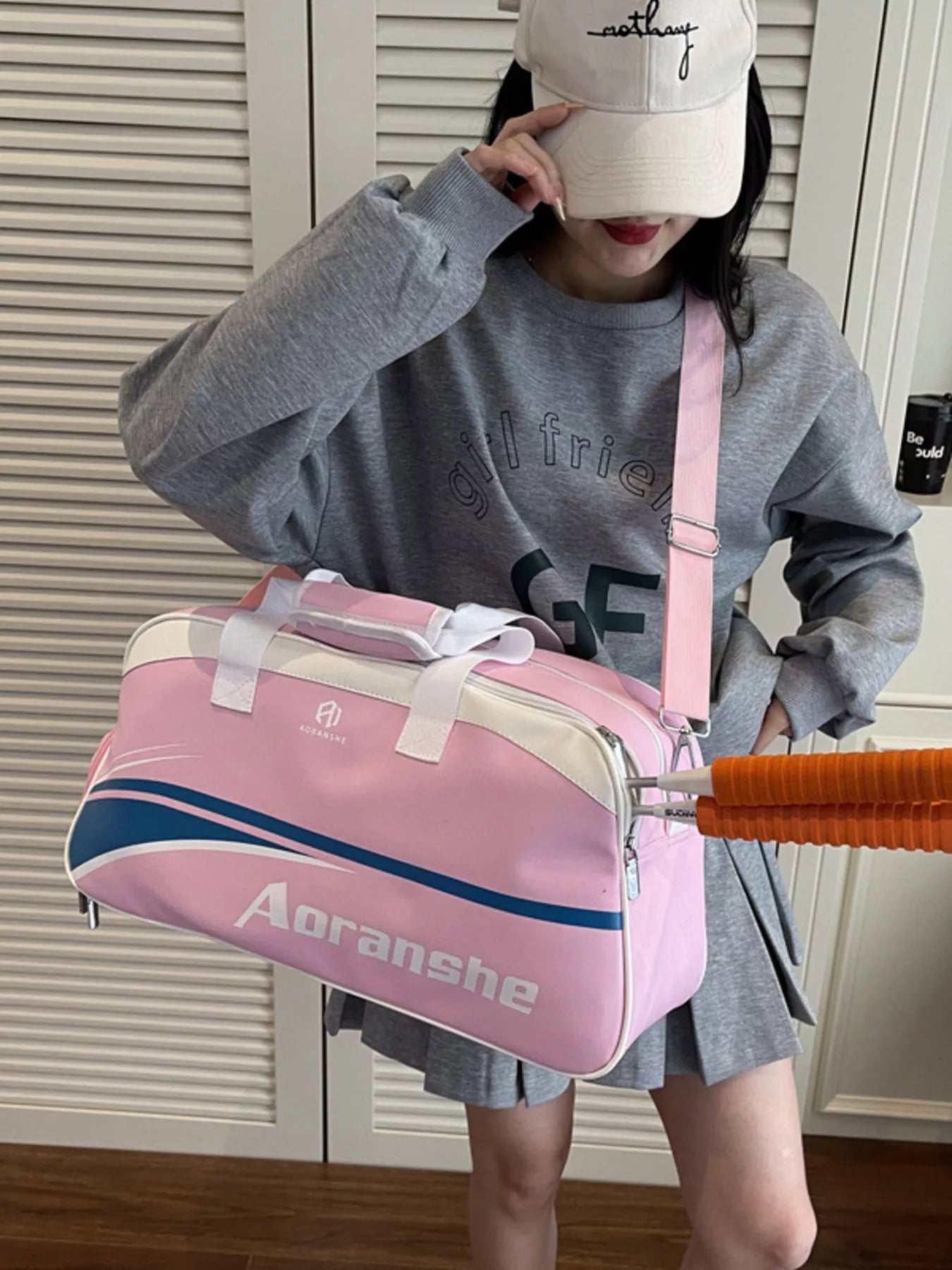 Contrast Sports Duffel Bag