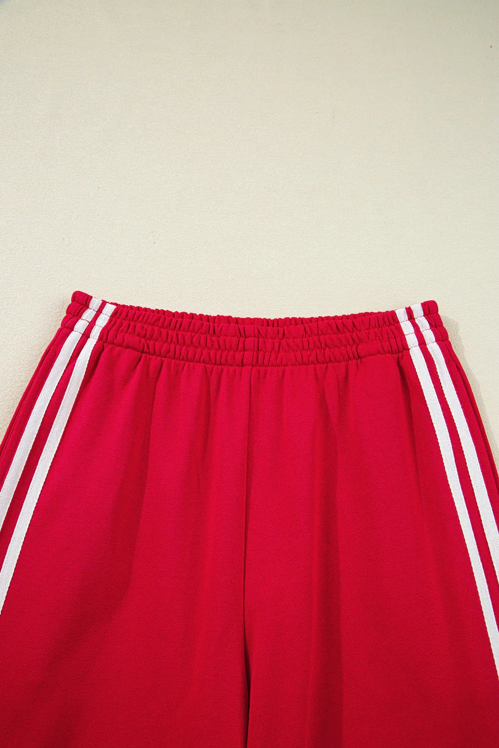 Varsity Stripe Crewneck Pullover & Sweatpants Set