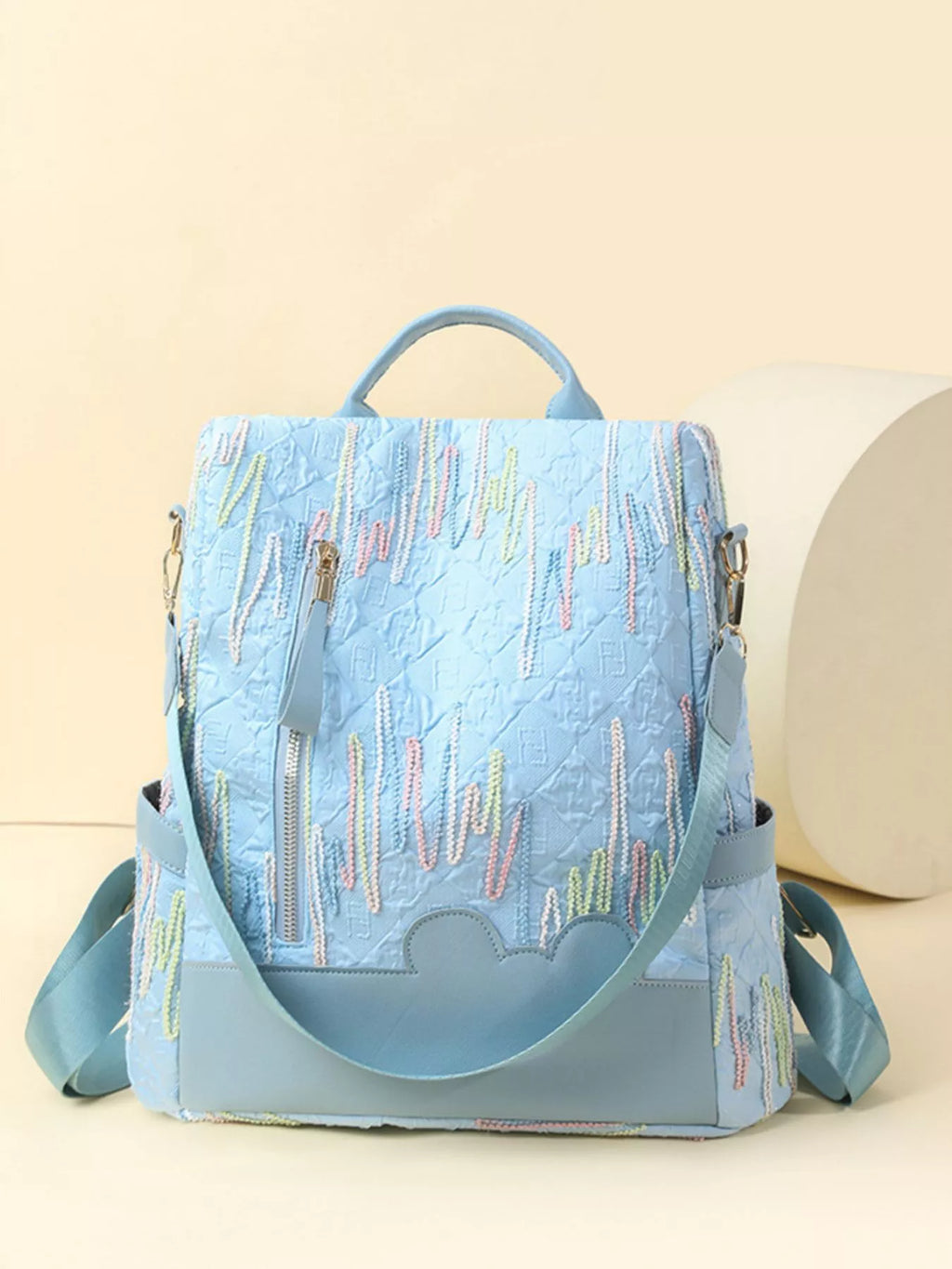 Adjustable Strap Backpack Bag
