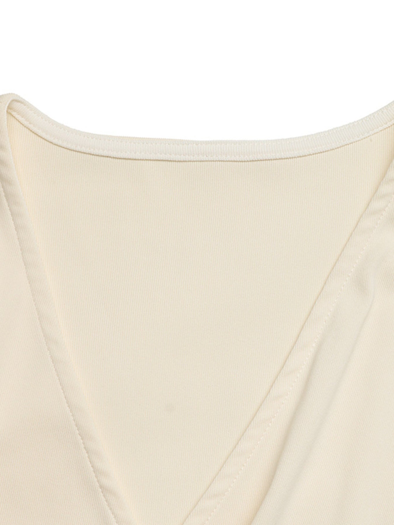 Surplice Cap Sleeve Bodysuit