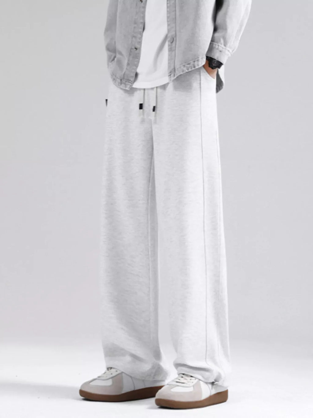 Men's Plus Size Loose Fit Drawstring Sweatpants