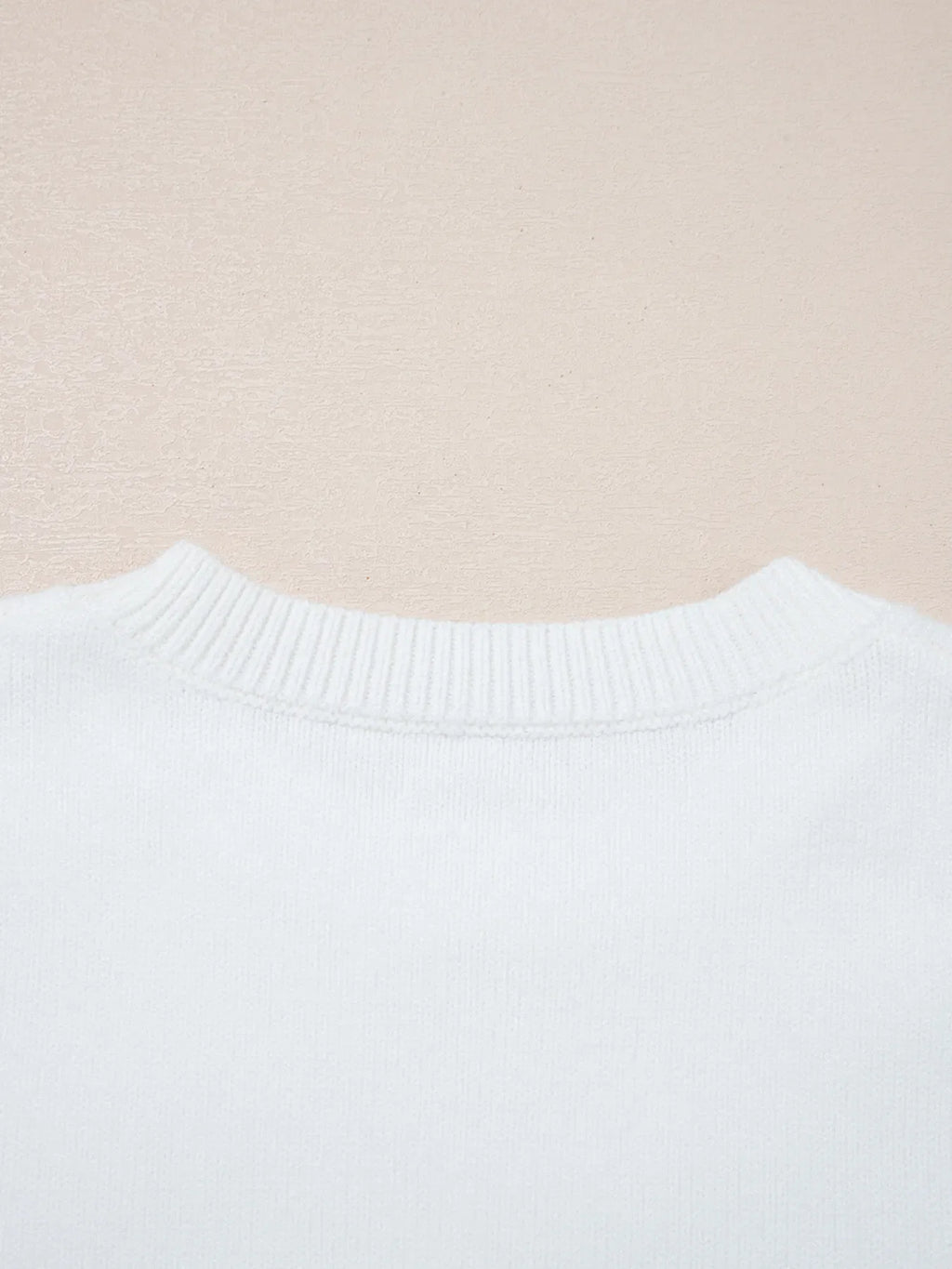 Western Boots Horseshoe Star Knit Crew Neck Sweater