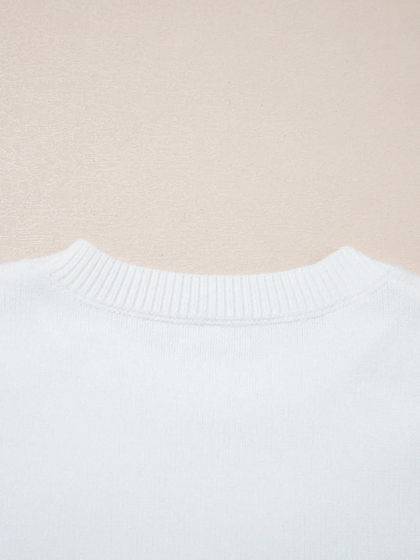 Western Boots Horseshoe Star Knit Crew Neck Sweater