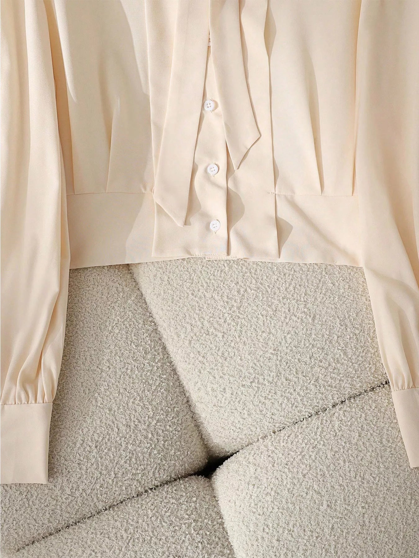 Bow Tie Long Sleeve Shirt